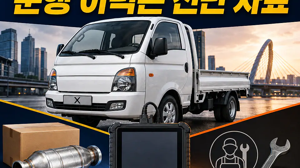 대전 포터2 자동차 촉매 가격 대조 포인트