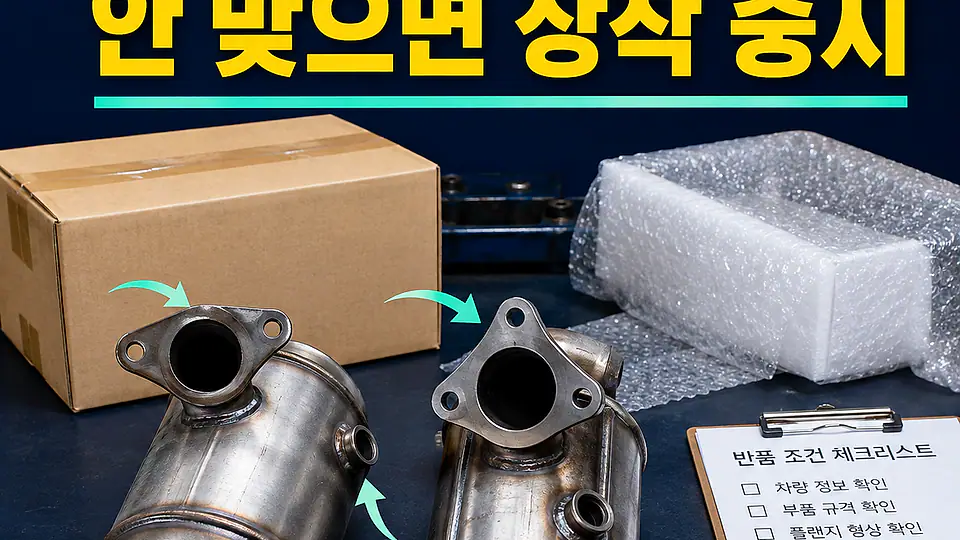 대전 자동차 촉매 택배구매 대조 포인트